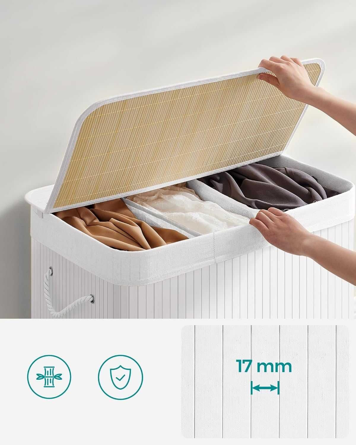 Nowy kosz na pranie / organizer / pojemnik / 150L / SONGMICS !A561!