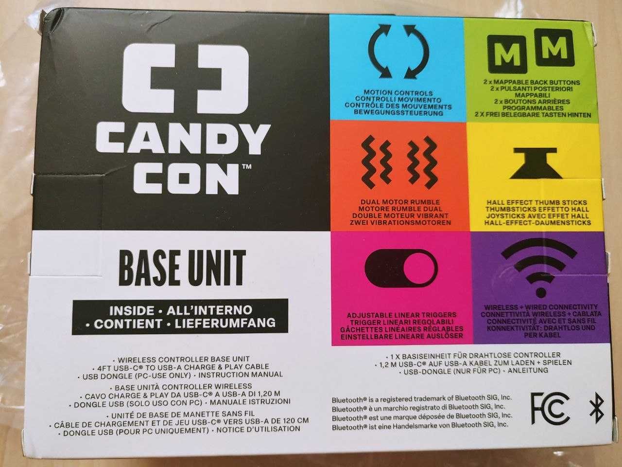 Кастомний бездротовий Bluetooth-джойстик CANDY CON Base Unit база