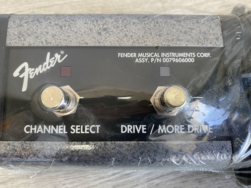 Fender 2-Button Footswitch Channel/Drive/More Drive