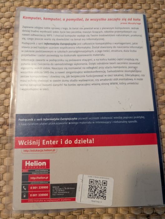 Informatyka Europejczyka podręcznik zakres podstawowy db