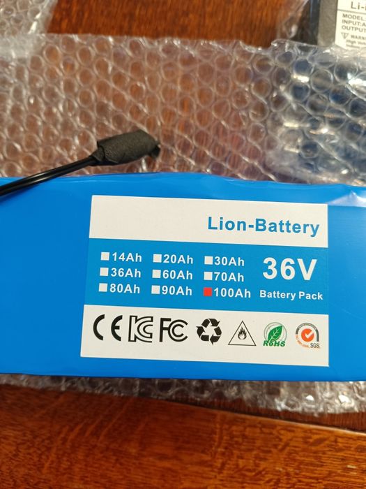 Bateria 36V +ładowarka- hulajnoga,rower elektryczny. Nowa.