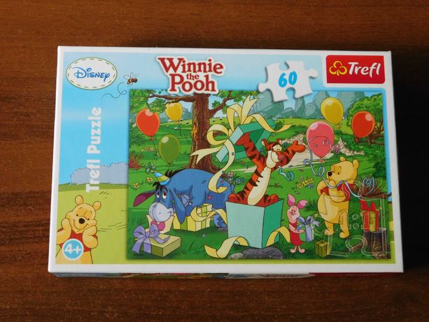 Пазлы Trefl Винни Пух Winnie the Pooh, Смурфики The Smurfs