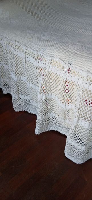 Colcha com folho, antiga