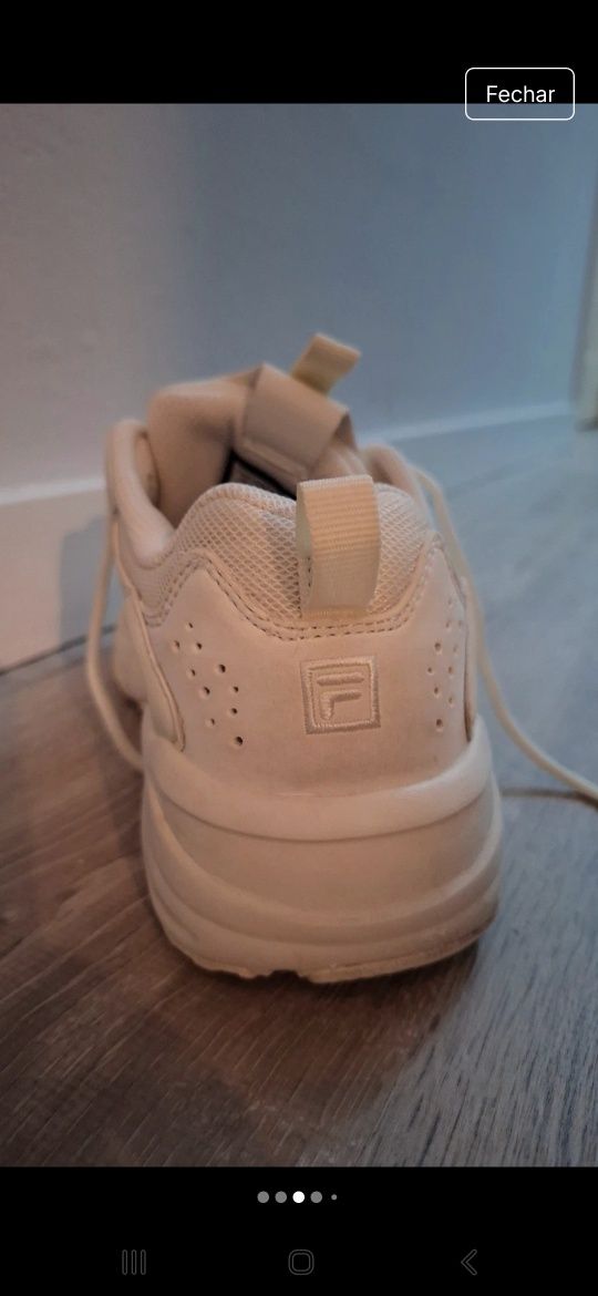 Sapatilhas Fila cor Bege 38
