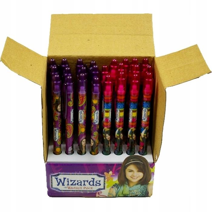 Długopis klasyczny automatyczny "Wizards", niebieski, 24 szt.