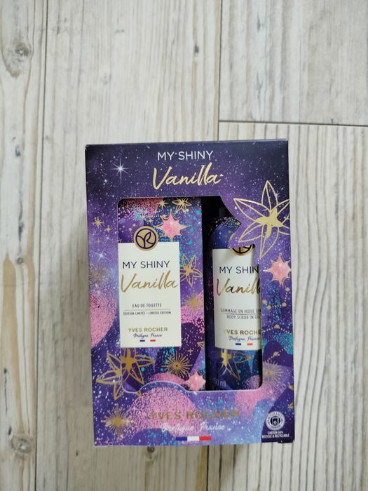 Zestaw my shiny vanilla yves Rocher nowy