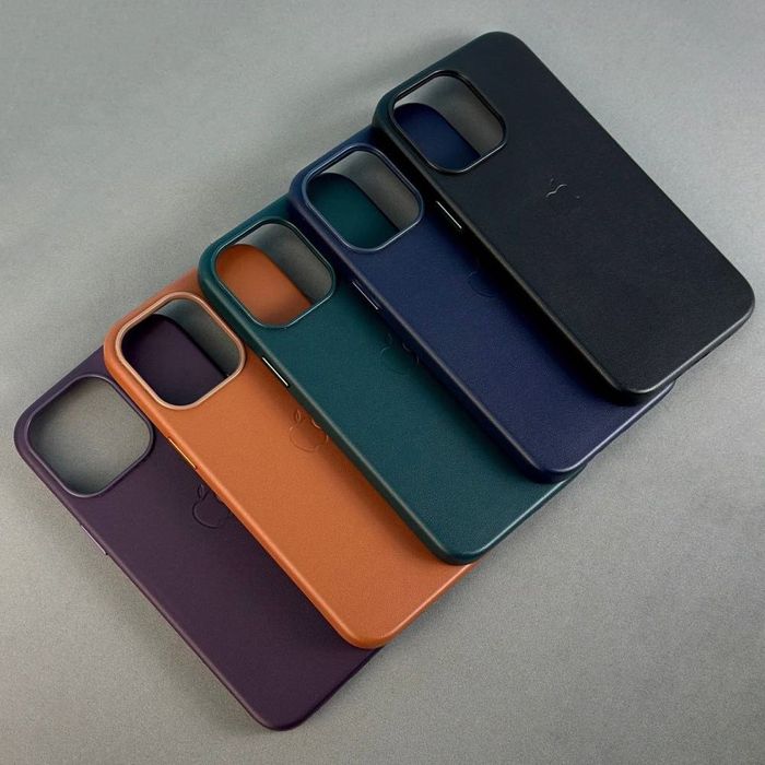 SALE! Шкіряні чохли для iPhone 14 Pro Max | Чехол на Айфон 14 Про Макс