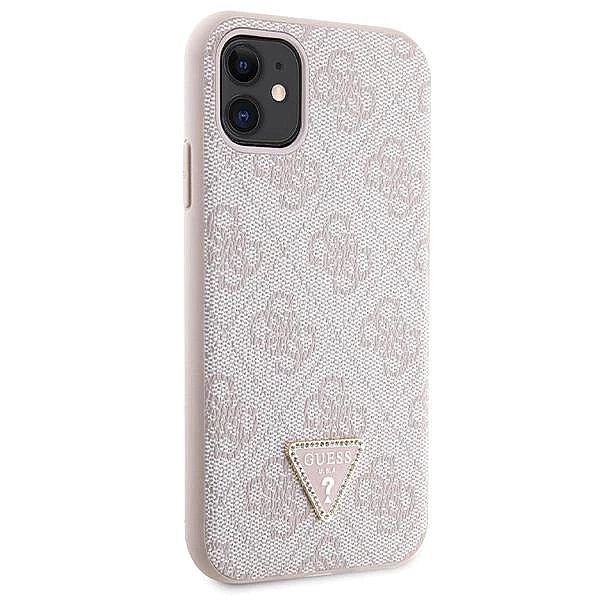 Etui Guess Crossbody 4g Metal Logo na iPhone 11 / Xr - różowe