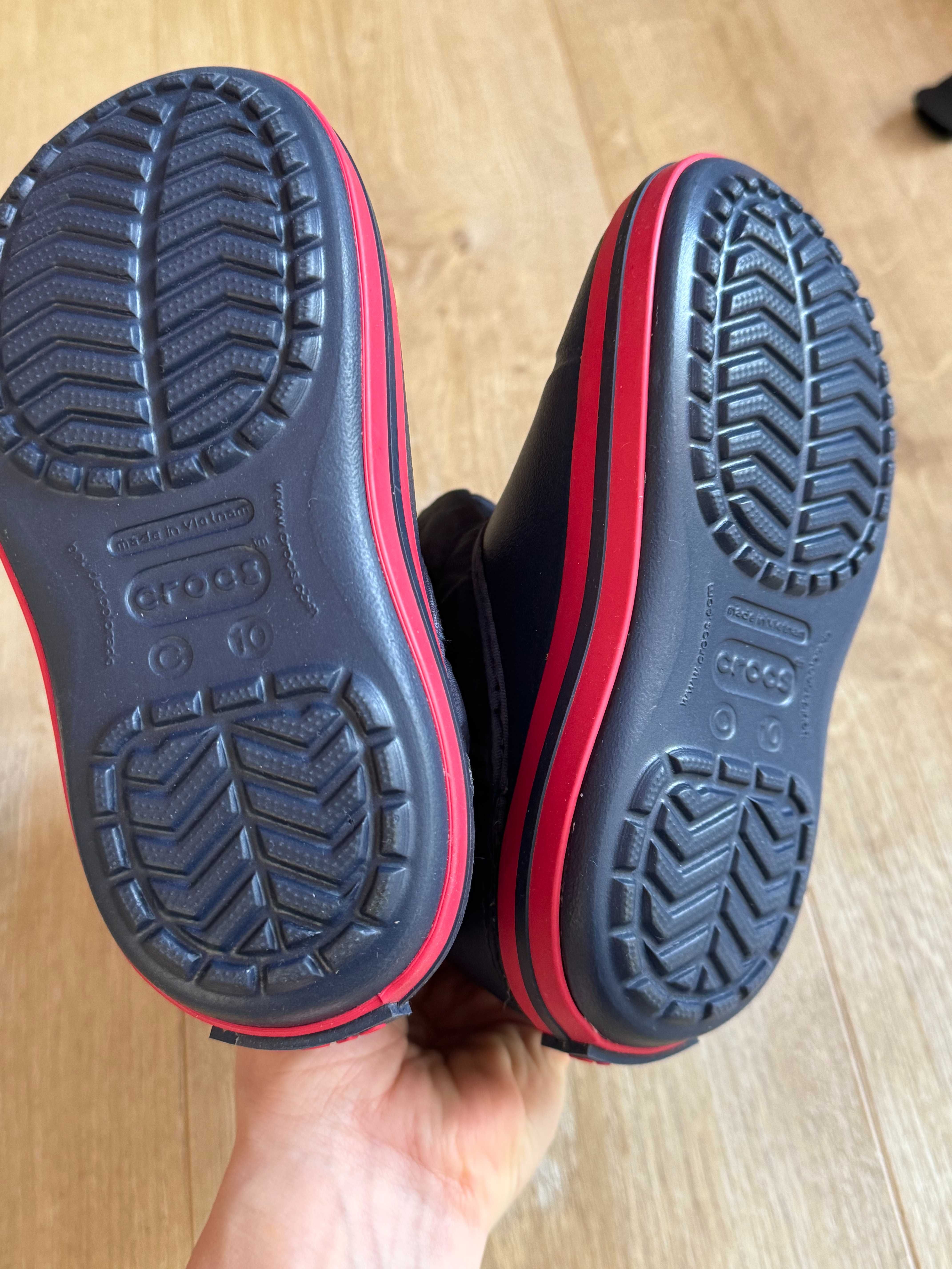 Kozaki ocieplane crocks zimowe sniegowce  nowe