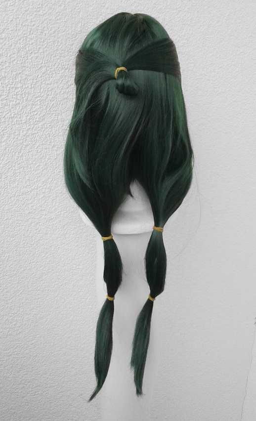 Maomao The Apothecary Diaries zielona ciemna peruka cosplay wig
