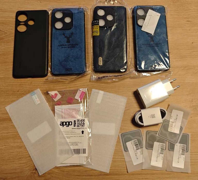 Smartfon Xiaomi POCO F6 12GB RAM 512GB ROM Czarny jak NOWY AKCESORIA