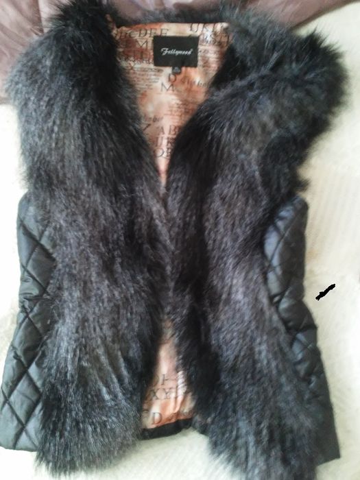 kurtka-futerko naturalne, kamizelka-kożuszek od 55zł