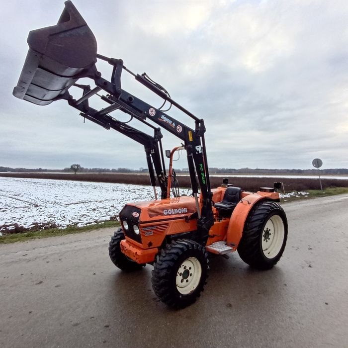 Goldoni 654 4x4 zamiana Iveco bus sadowniczy miniciągnik z turem minit