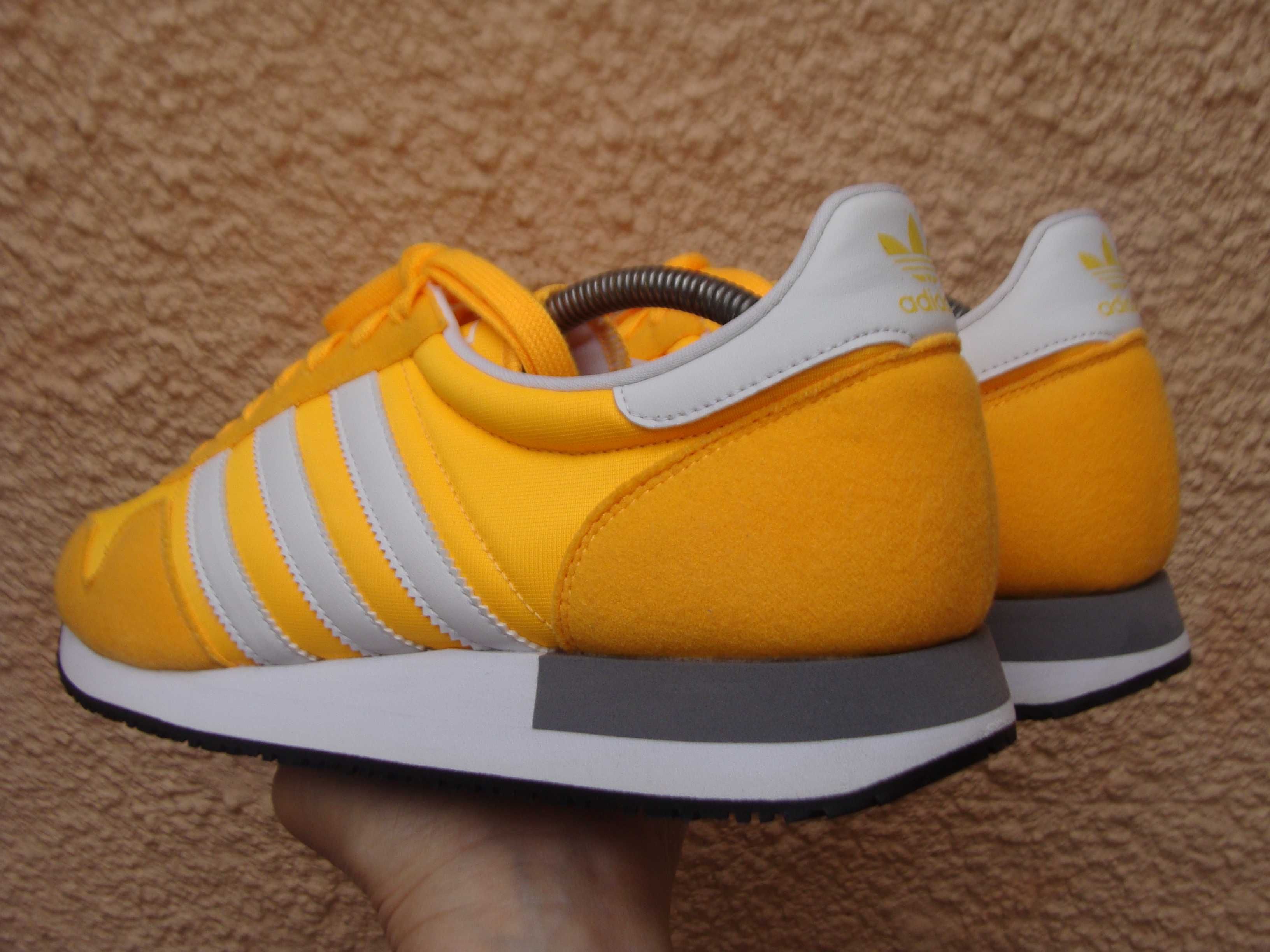 44/28 см Adidas USA  84 кроссовки яркие беговые легкие 2021 год