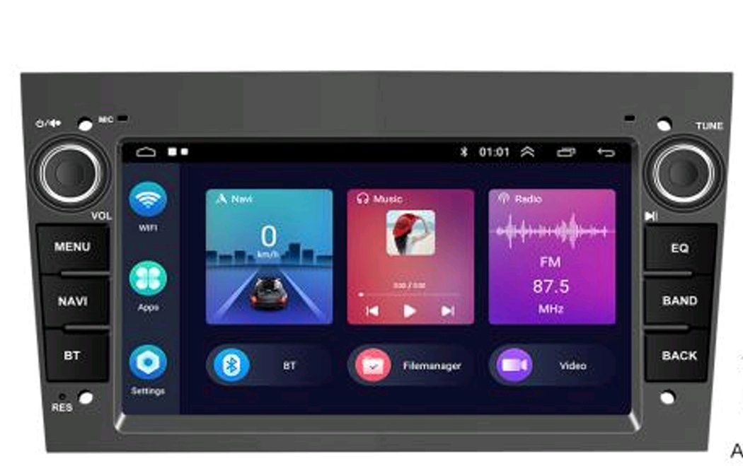 Rádio android 7" Opel 2/32GB Carplay GPS rds