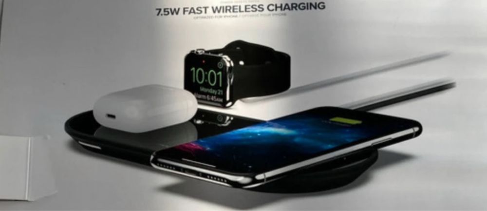 Carregador Mophie para 2 telemóveis