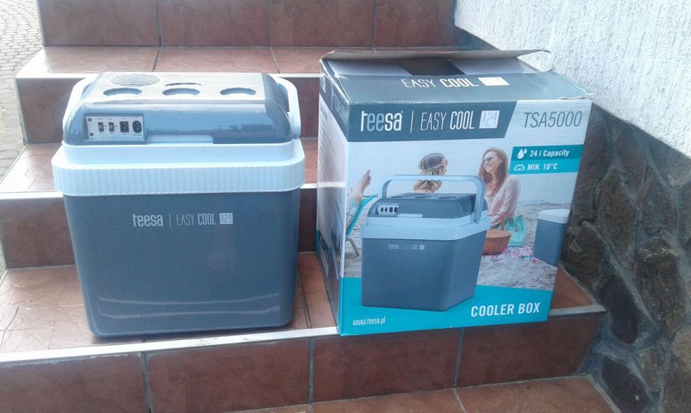 Холодильник в авто 24л 12в 220в новий охолоджує та гріє до 65°