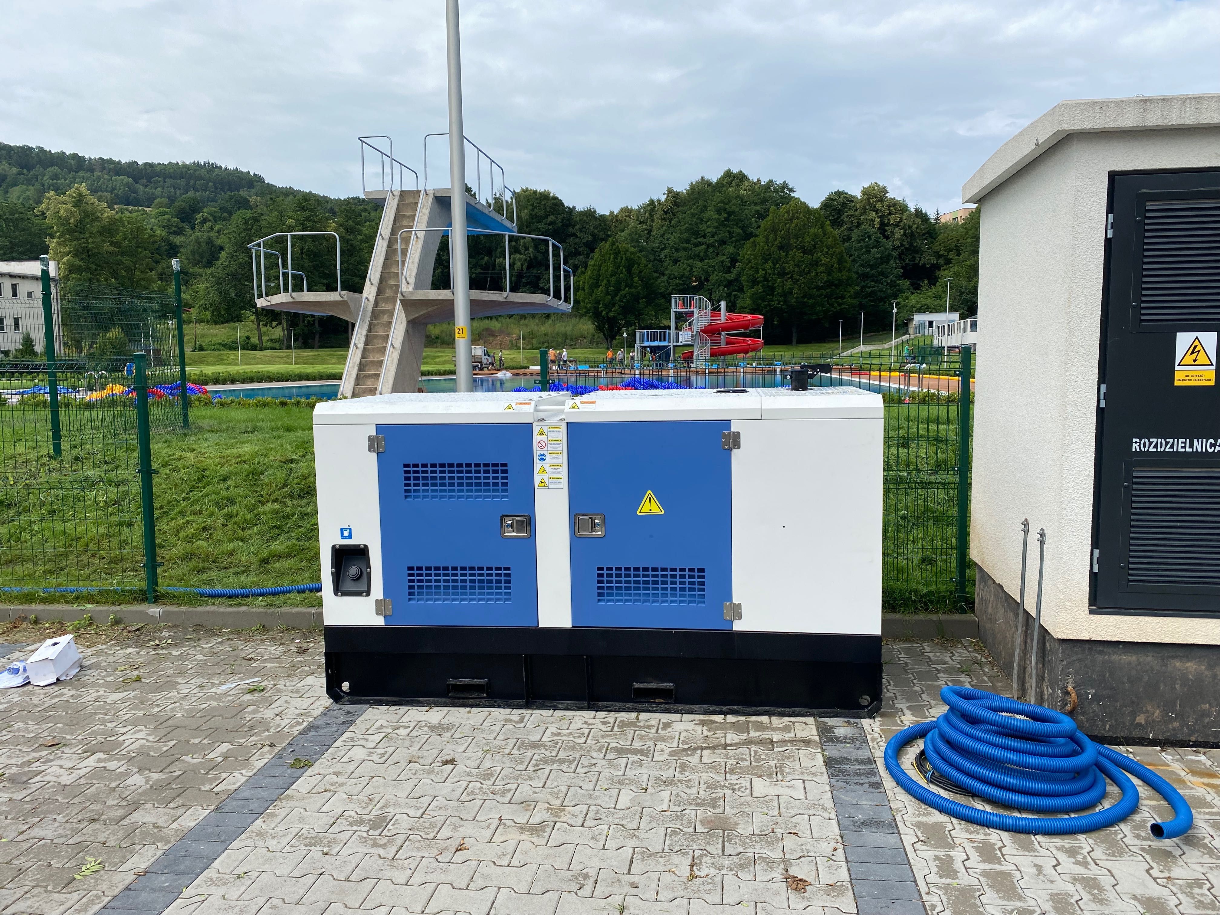 agregat prądotwórczy 150 / 165 kW z automat. ATS nowy DIESEL AVR