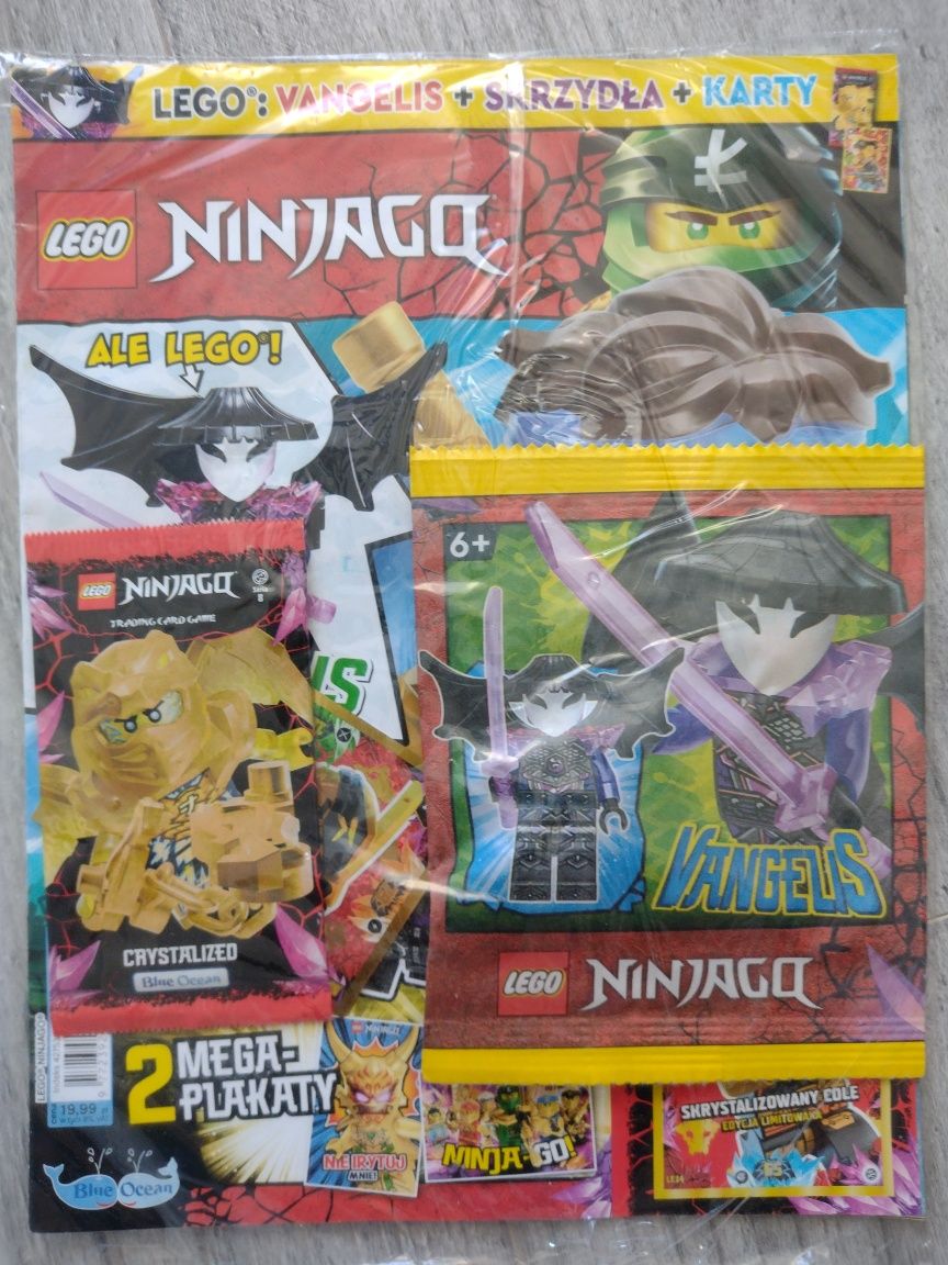 Gazetka LEGO Ninjago 3/2023 figurka, karty