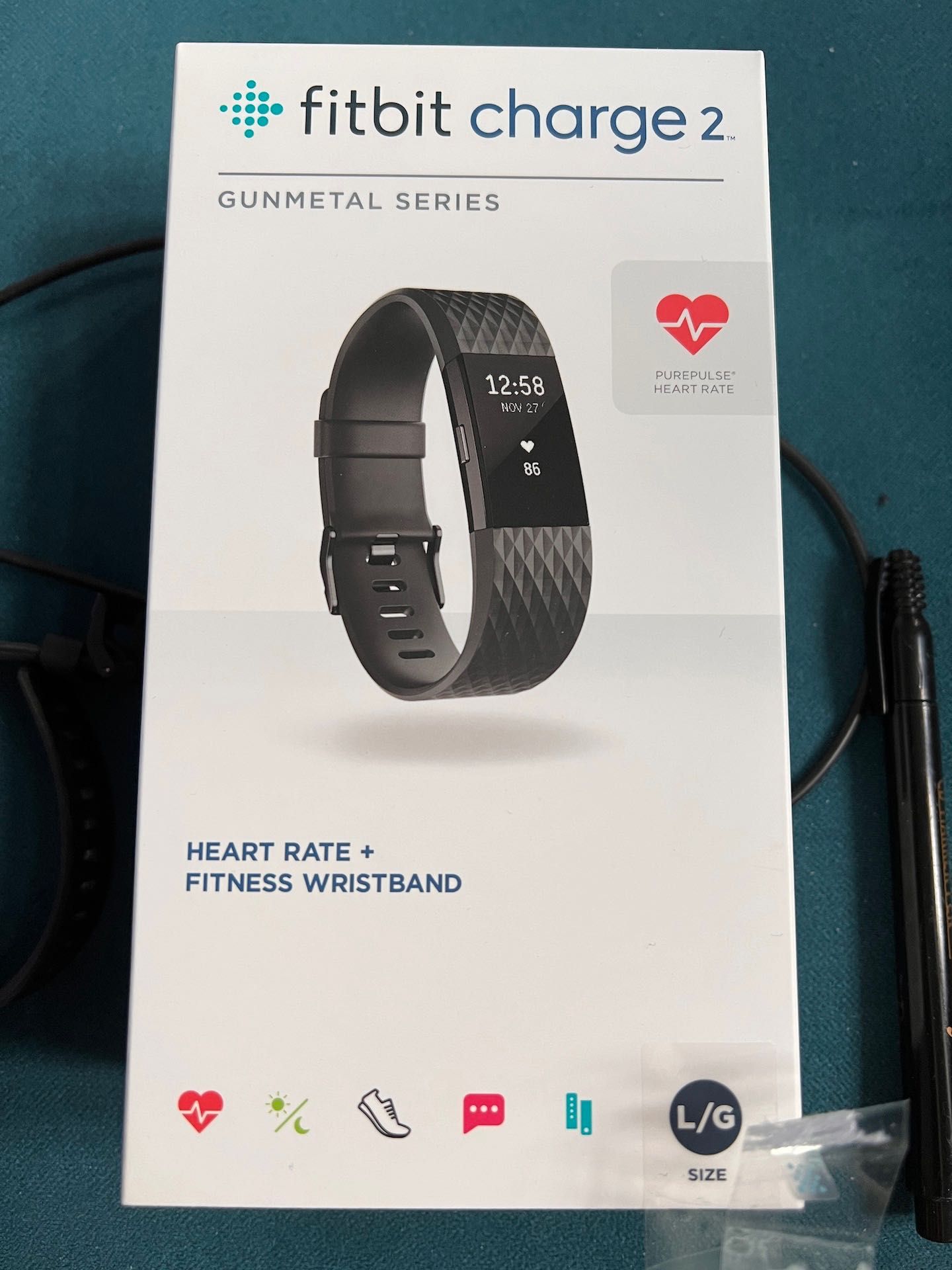 Fitbit Charge 2 Gunmetal Series Limitowana Edycja