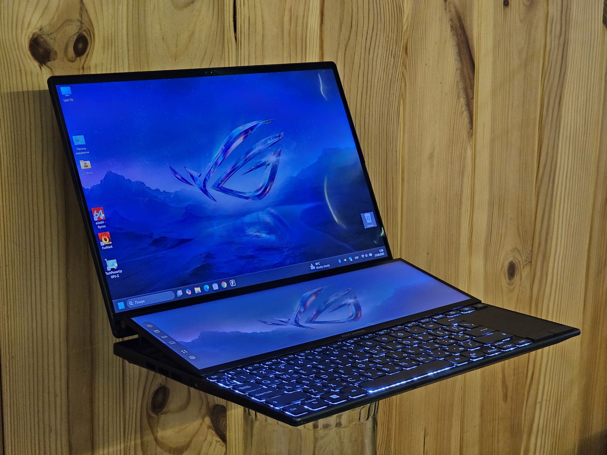 ASUS ZenBook Pro 14 Duo OLED/i9 13900H/32GB DDR5/RTX 4050/SSD 2TB