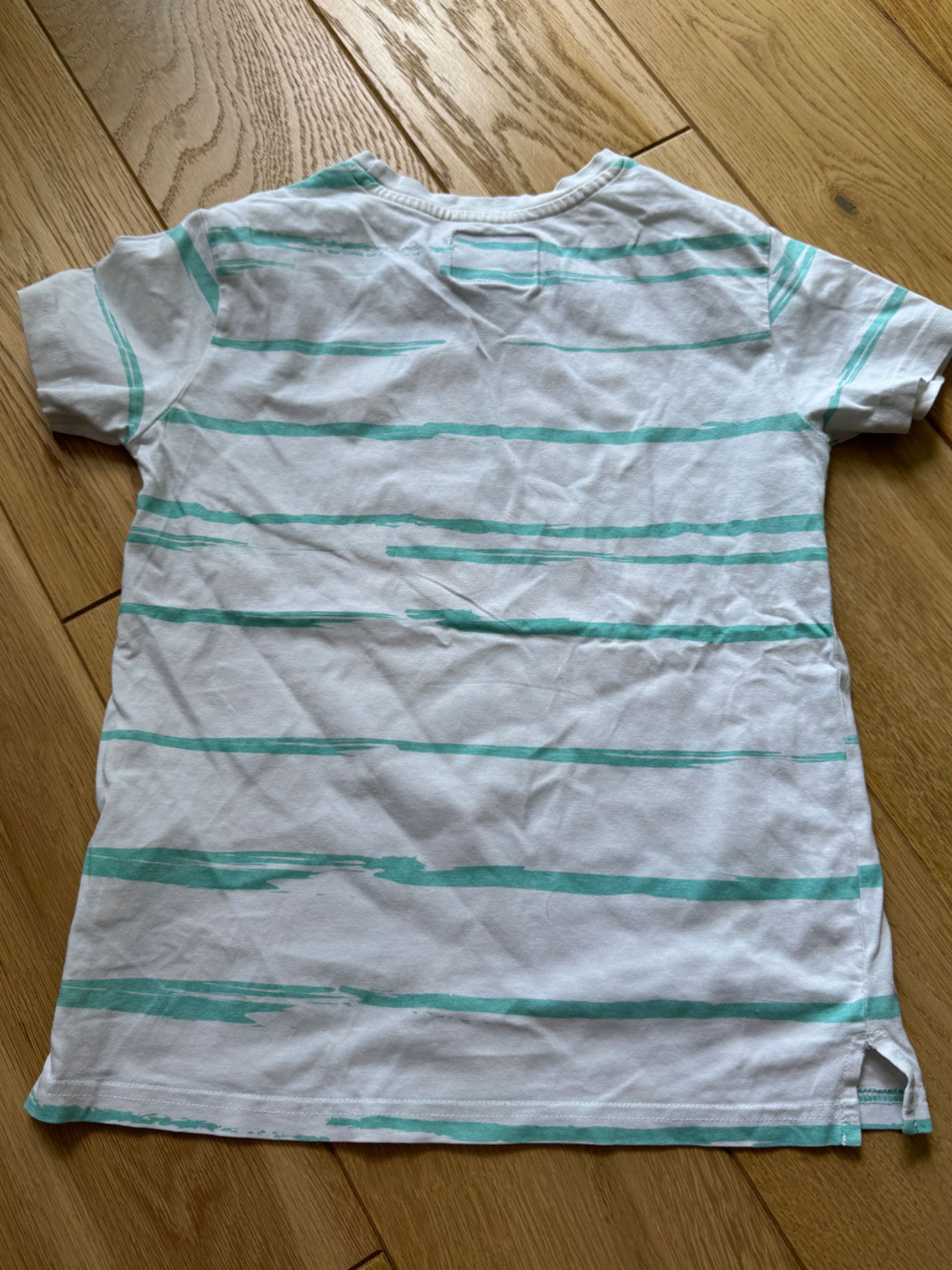 Koszula t-Shirt, dla chłopca krótki rękaw, 7-8 lat