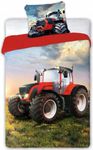 FAJNA pościel dla dzieci TRAKTOR CIĄGNIK - 140x200 , 100% bawełna