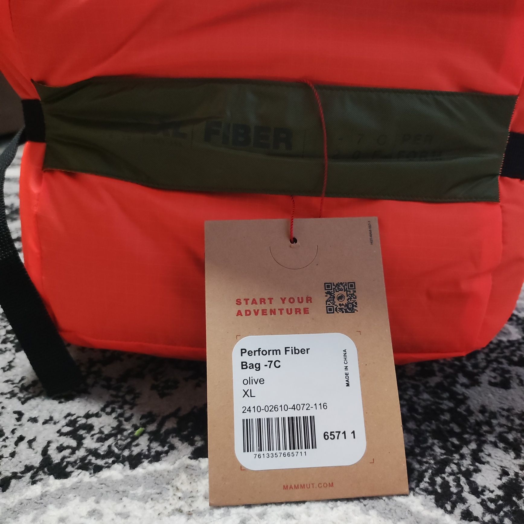 Спальний мішок MAMMUT Perform Fiber Bag -7C