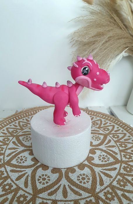 Figurka z masy cukrowej dinozaur