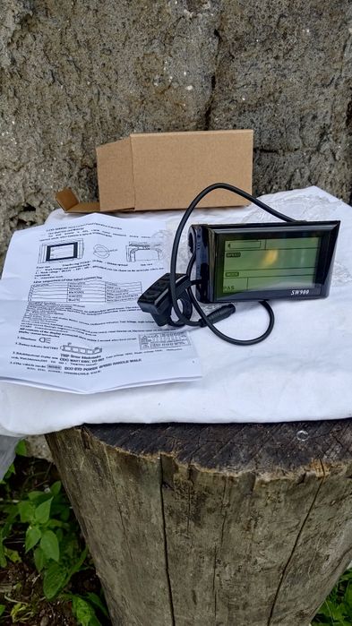 Sterownik+Wyświetlacz LCD 24V36V48V60V 250W350W-750W  Przesyłka Gratis