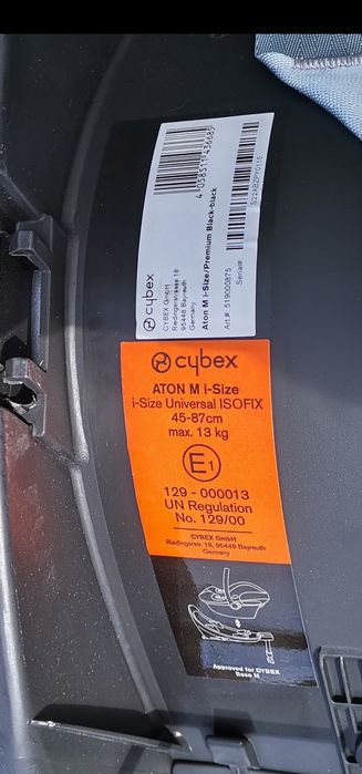 Super Nosidełko Cybex Aton M i - size plus adapt