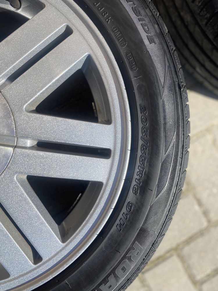Ford felgi + opony letnie 205/55 r 16 orginal