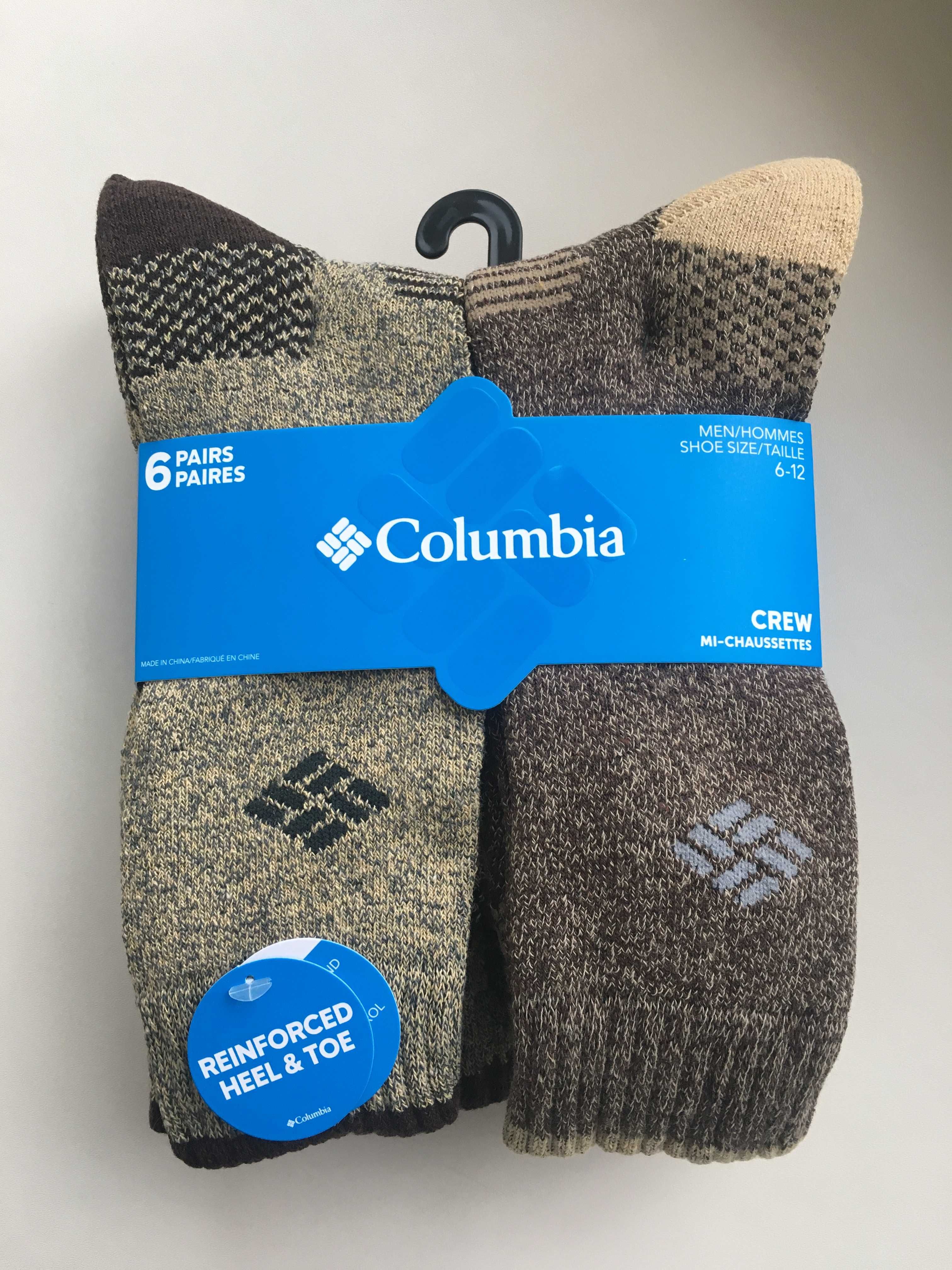 Теплі шкарпетки Columbia, носки Columbia. З США. Оригінал
