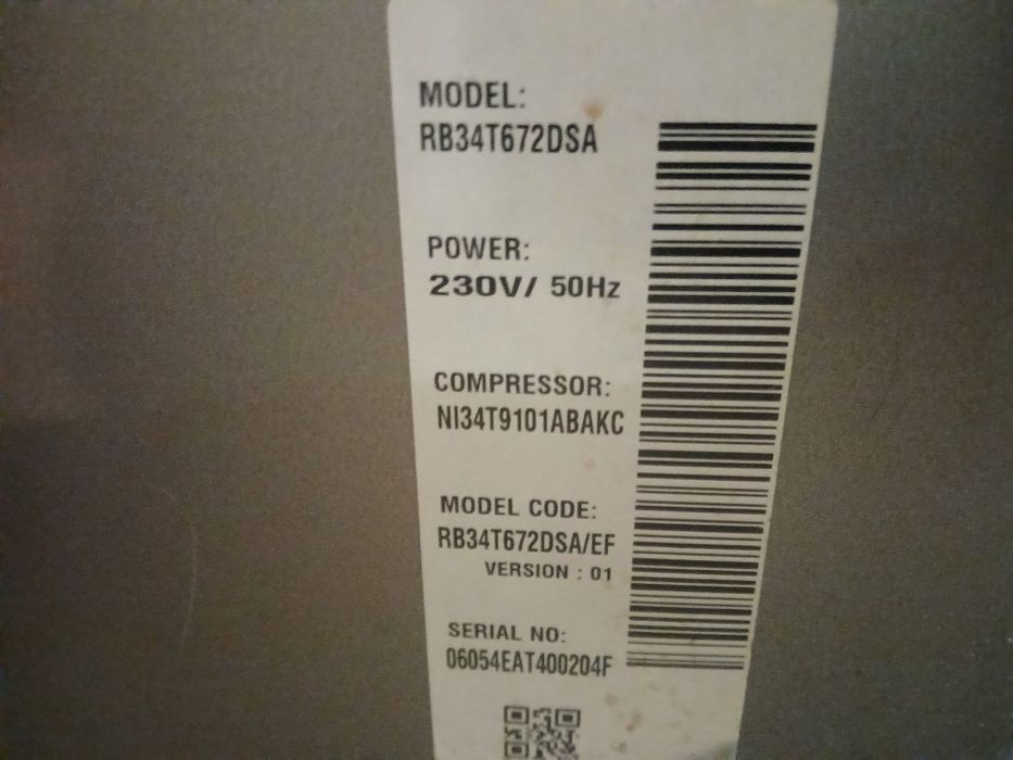 AGD lodówka samsung RB34T672DSA