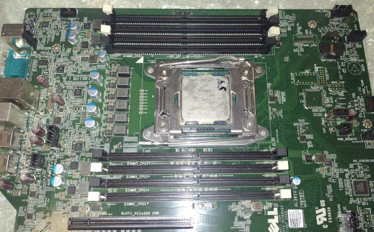 Dell T5810 сокет LGA2011-3 DDR4 0hhv7n материнка/кулер 0YH2R3 / 0RDTTV