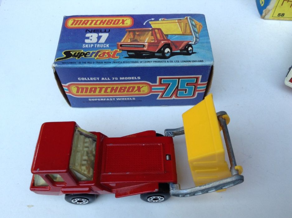 Matchbox Superfast Camião Skip Truck - Carro de obras - England