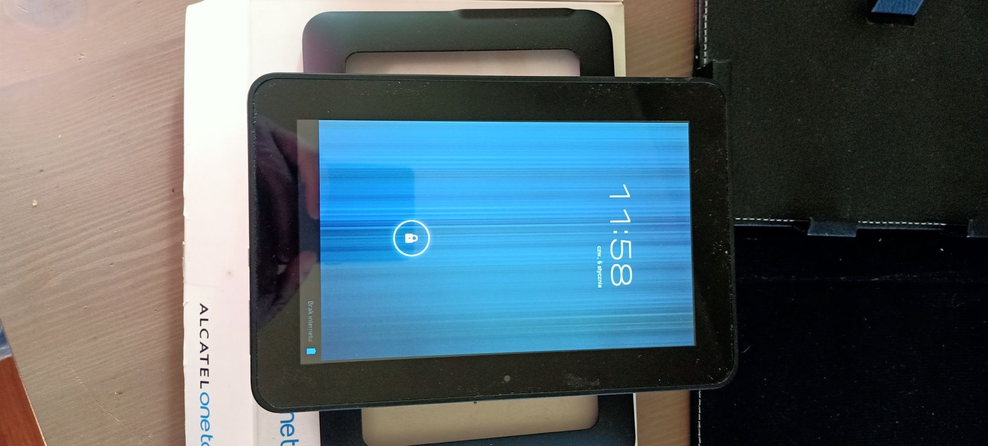 Tablet Alcatel cały zestaw