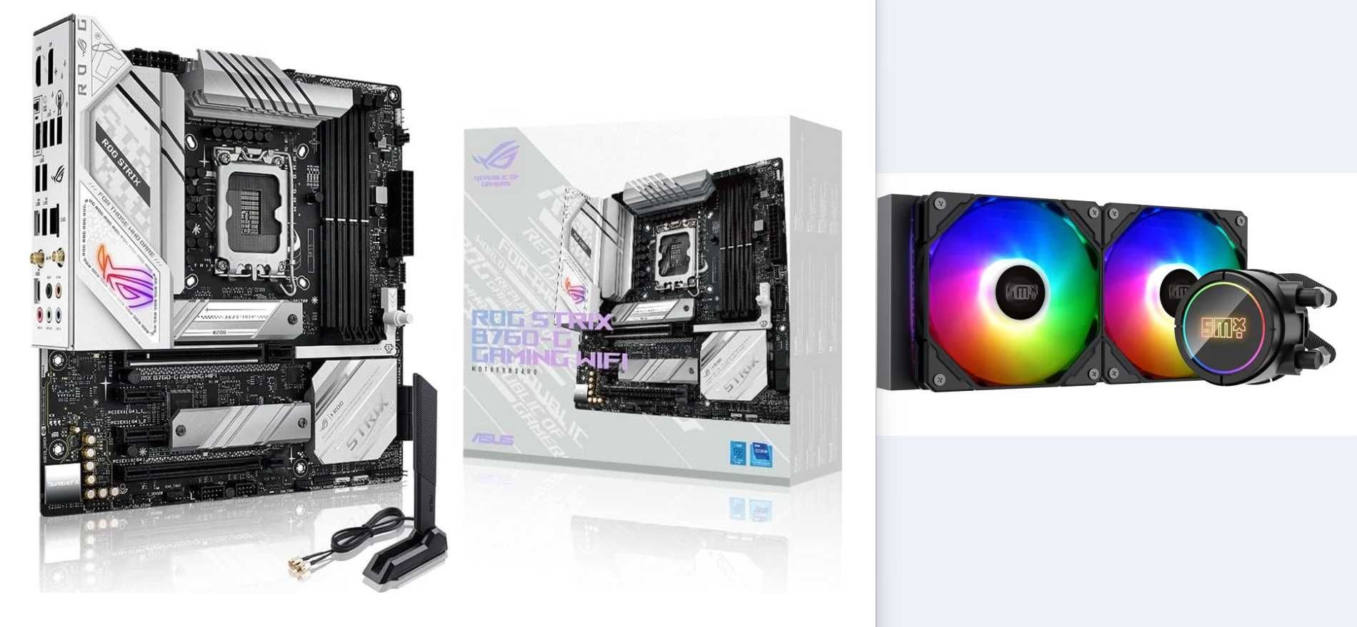 Komputer i7-14700KF/ASUS B760-G WiFi/RTX 4070/32GB DDR5/1TB M2.0/750W
