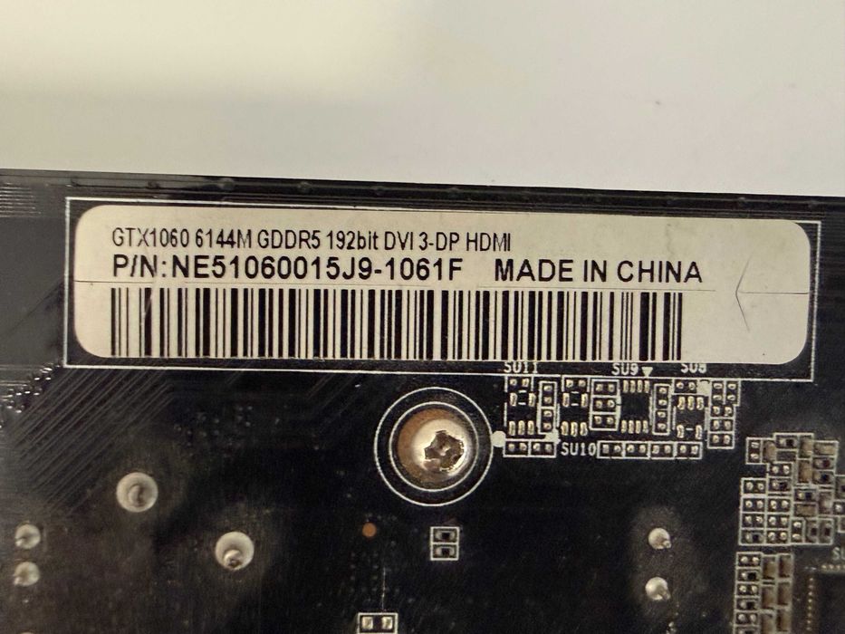Karta graficzna Nvidia GTX 1060