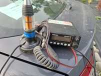 Cb-radio president Johny III+antena