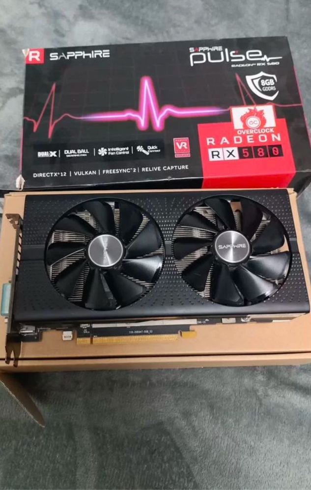 Sapphire  RX 580 8GB Nitro+ SE /PULSE/XFX/Gigabyte