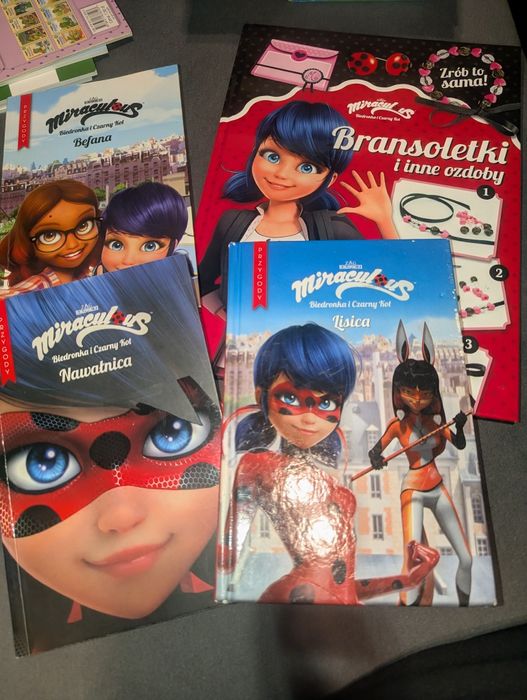 Miraculous biedronka i czarny kot książki