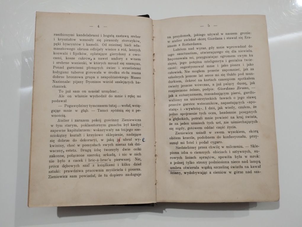 Lucifer- Z Księgozbioru Ks. I. Charszewskiego. Unikat z 1913roku.
