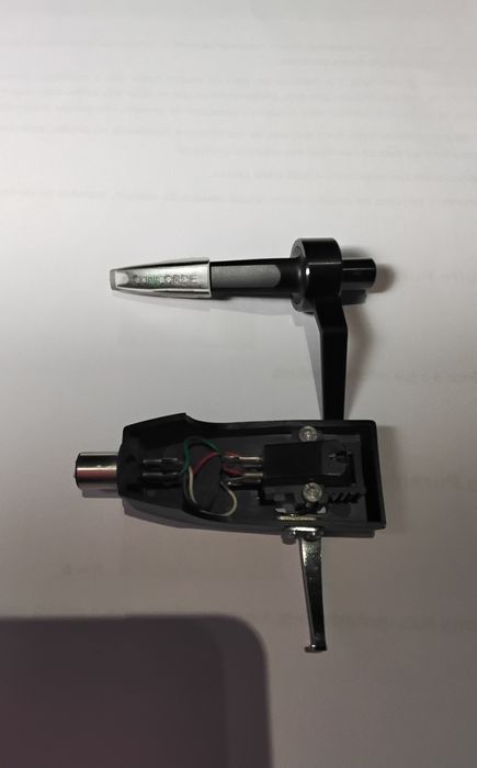 Ortofone MKII Mix e Shure M91ED cabeças pára giradiscos