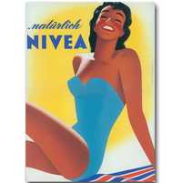 Plakat oldscholowy NIVEA 50x70