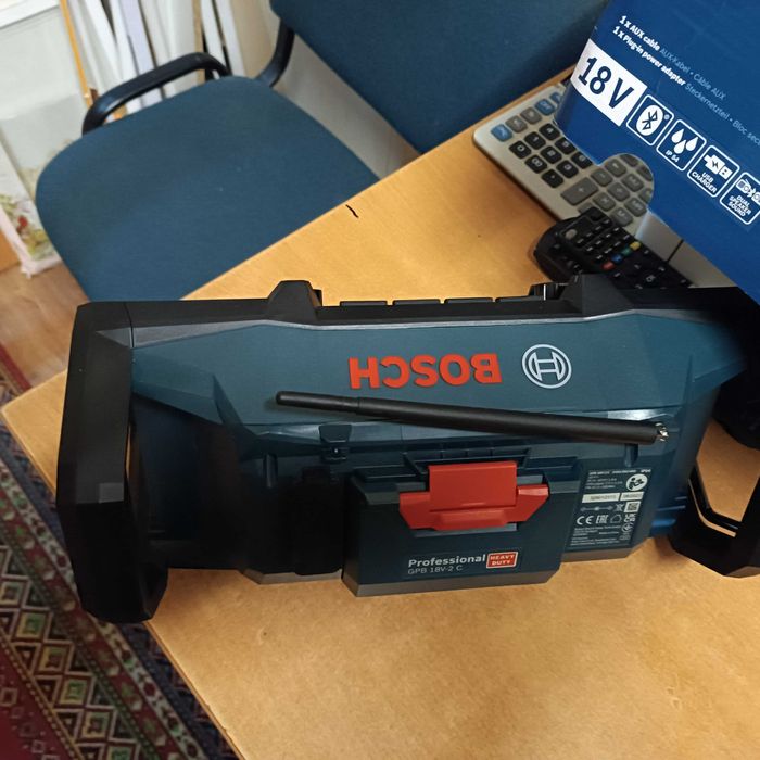 Radio budowlane Bosch Profesjonal GPB 18V-2c Nieużywane!