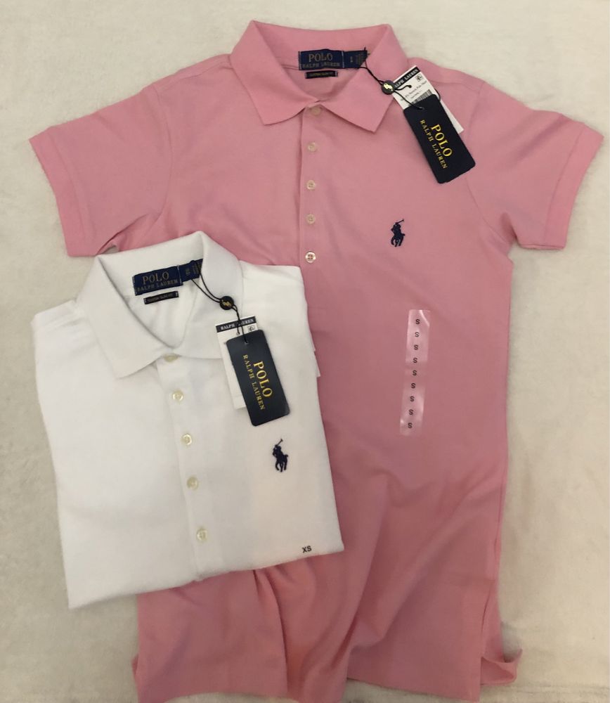 Koszulka damska z kolnierzem - Polo Ralph lauren S-Xl