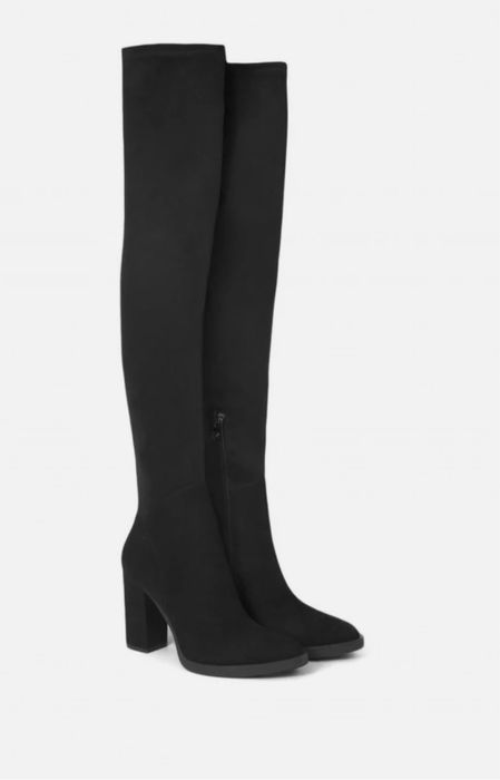 Черевики ботфорти високі