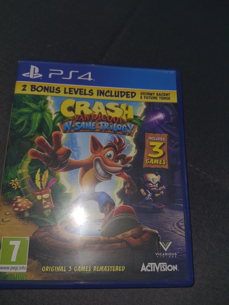 Gra dla dzieci Crash Bandicoot N sane trilogy