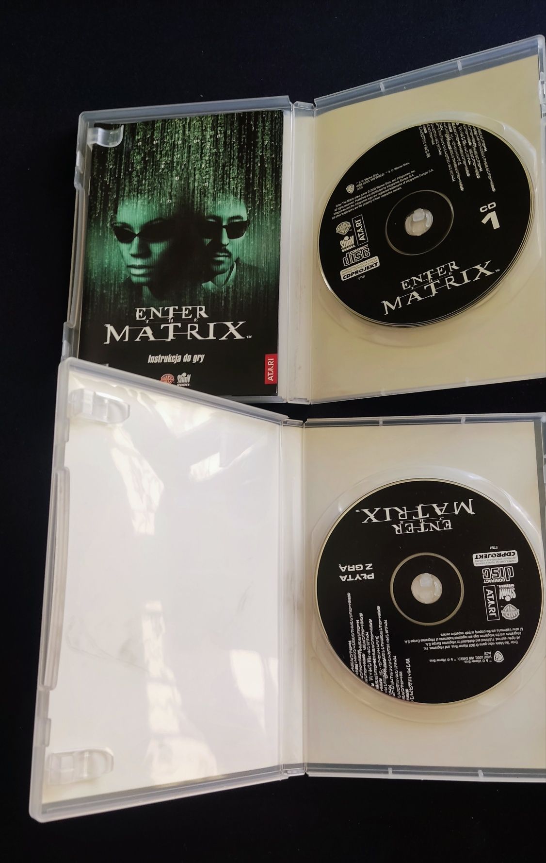 Enter the Matrix PC, 4 CD-ROM polska wersja językowa